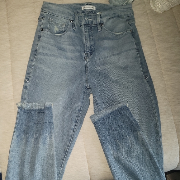 Good American Blue 373 Jeans - Picture 3 of 5